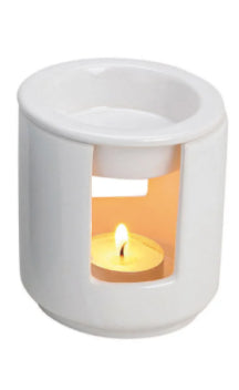 Aromalampa - Svart/Vit